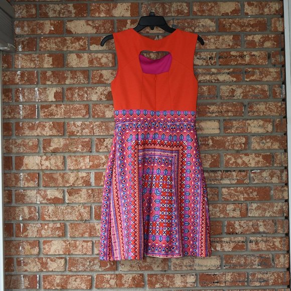 Signature by Robbie Bee Multicolored Dress - Picture 2 of 3